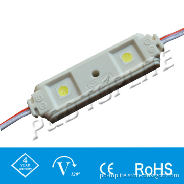 CE UL 2PCS SMD 5050 0.48W IP65 Injection Waterproof LED Module (48*15mm)